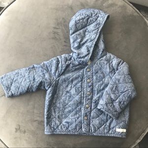 Baby Gap “Peanuts” quilted jacket 0-3 months